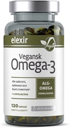 Vegansk Omega-3 120 kapslar