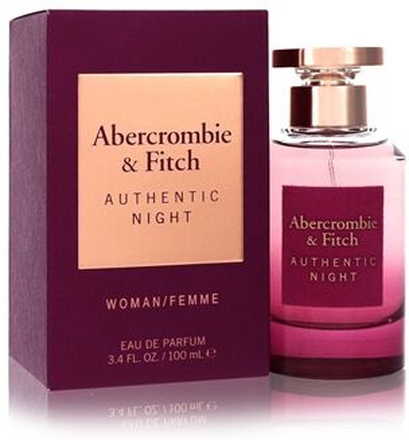 Abercrombie & Fitch Authentic Night by Abercrombie & Fitch - Eau De Parfum Spray 100 ml - til kvinde