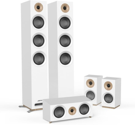 Doubledeal: Jamo S809 HCS - Wit + Gratis speakerkabel (2 X 2,5 mm) - 20 mtr