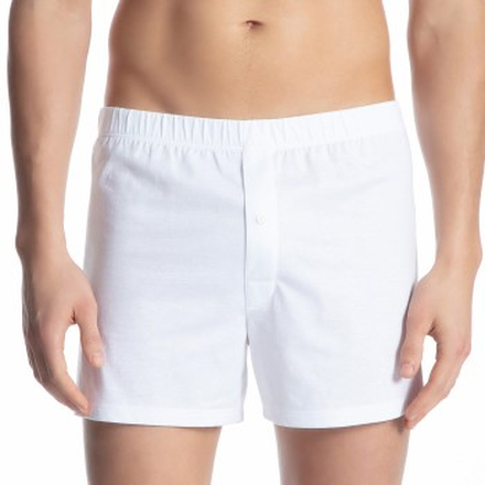 Calida Cotton Code Boxer Shorts With Fly Hvid bomuld XX-Large Herre