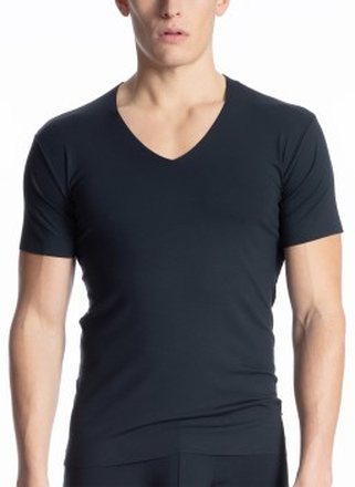 Calida Clean Line T-shirt Mørkblå micromodal X-Large Herre