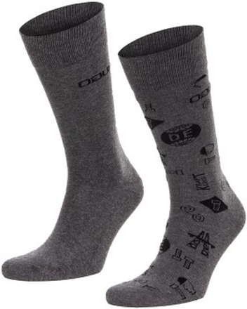 HUGO 2P RS Icons CC Socks Grau/Dunkelgrau Gr 43/46 Herren