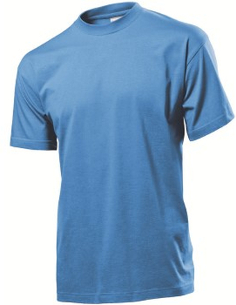 Stedman Classic Men T-shirt Ljusblå bomull Large Herr