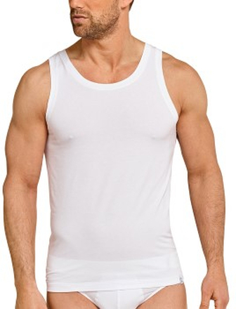 Schiesser Long Life Soft Sleeveless Shirt Hvid X-Large Herre