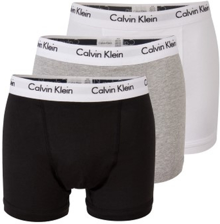 Calvin Klein 3P Cotton Stretch Trunks Flerfarvet bomuld Large Herre