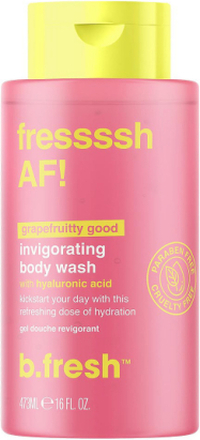 Fressssh Af! Invigorating Body Wash Shower Gel Badesæbe Nude B.Fresh