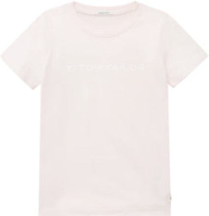 TOM TAILOR T-shirt Logo Print Candy Cotton Pink
