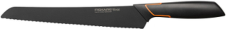 Edge Bread Knife 23 Cm Home Kitchen Knives & Accessories Bread Knives Svart Fiskars*Betinget Tilbud