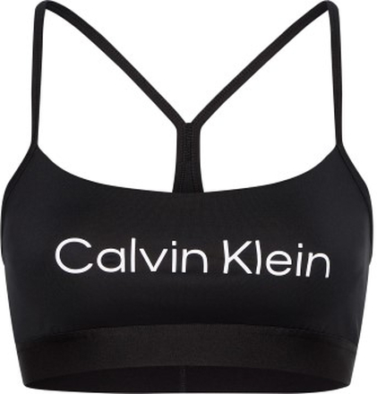 Calvin Klein Bh Sport Essentials Low Support Bra Sort polyester Medium Dame