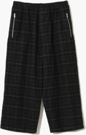 Undercover - Boiled Wool Easy Wide Pant - Sort - M