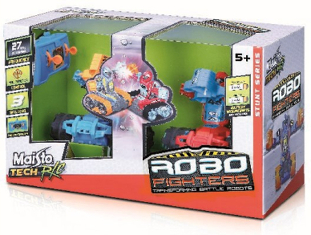 Robo Fighters (2 Pack) R/C 5,3'' 27Mhz blue/red