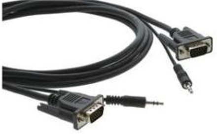 Kramer C-MGMA/MGMA-6 VGA (M) to VGA (M) w/Audio 3,5mm, Micro Cable, 1,8m