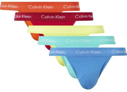 Calvin Klein 5P The Pride Edit Jockstrap Flerfarvet bomuld Medium Herre