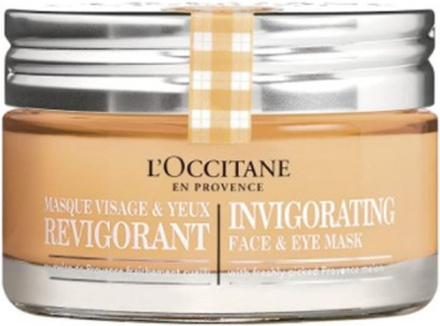 L'Occitane Invigorating Face& Eye Mask 75ml