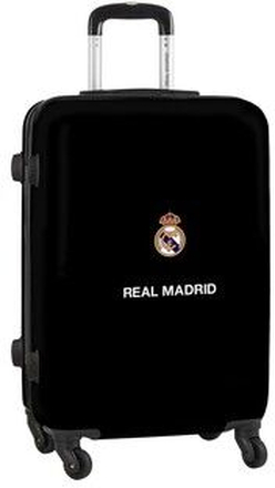 Medium kuffert Real Madrid C.F. Hvid Turkis Grøn 24 (40 x 63 x 26 cm)