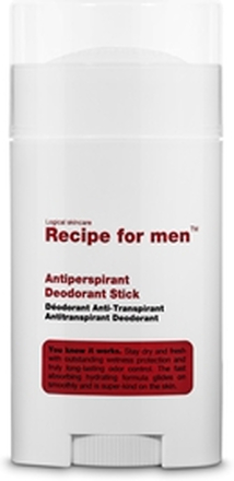 Recipe For Men Antiperspirant Deodorant Stick 75 ml