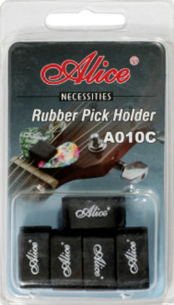 Alice A010C plekter-holder til strenge (5 stk.) sort