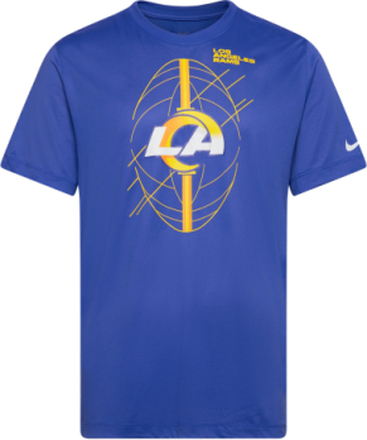 Nike Nfl Los Angeles Rams Legend Icon T-Shirt T-shirts Short-sleeved Blå NIKE Fan Gear*Betinget Tilbud