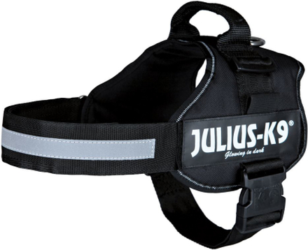 JULIUS-K9® Powergeschirr - schwarz - Grösse 1: 66 - 85 cm Brustumfang