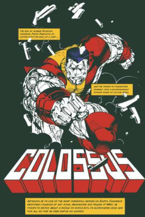 X-Men Colossus Bio T-Shirt - Green - M
