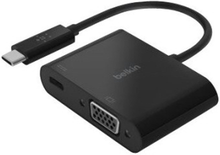 Belkin Usb-c To Vga + Charge Adapter