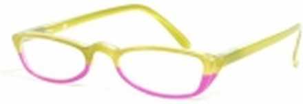HIP Leesbril Duo groen/roze +2.5