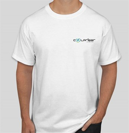 Unisex T-shirt - Slim - Dame/Herre - Coolpriser Logo - Large
