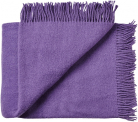 Athen 130X200 Cm Home Textiles Cushions & Blankets Blankets & Throws Lilla Silkeborg Uldspinderi*Betinget Tilbud