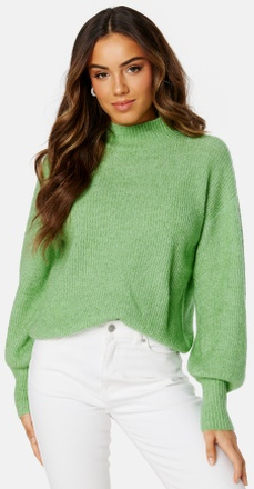 BUBBLEROOM Madina Knitted Sweater Light green XL