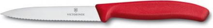Spelucchino lama ondulata ergonomico rosso - Victorinox Swissclassic