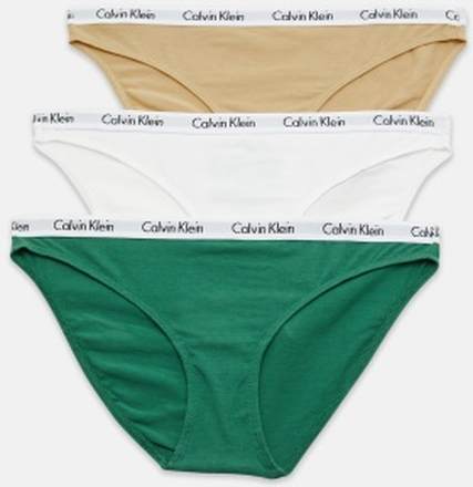 Calvin Klein Bikini 3PK BP4 FOLIAGE/WHITE/TR XS