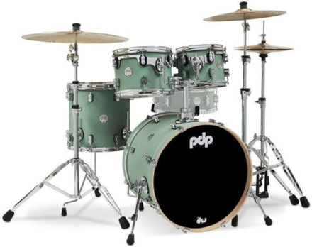 PDP by DW Shell set Concept Maple Finish Ply Satin Seafoam, PDCM20FNSF