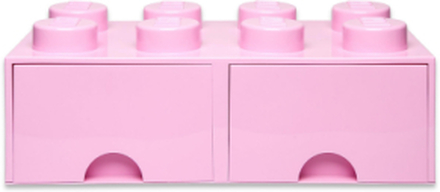 Lego Brick Drawer 8 Home Kids Decor Storage Storage Boxes Rosa LEGO STORAGE*Betinget Tilbud