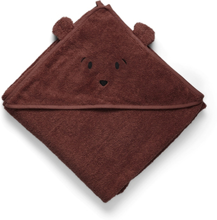 nuuroo Håndklæde med hætte Aki 100 x 100 cm Mahogni