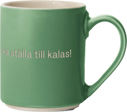 Design House Stockholm - Astrid Lindgren krus jag vet en som ska ställa till kalas! 35 cl grønn