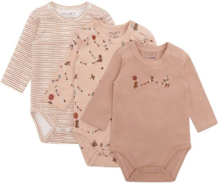 Hust & Claire Base 3-pack body, peach rose