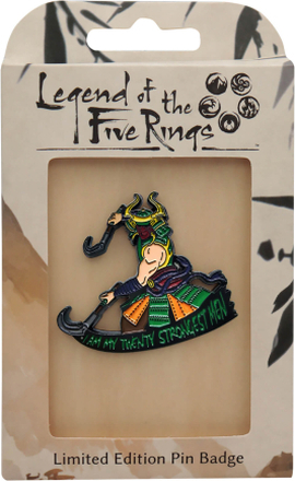 Legend of the Five Rings Limited Edition Yorimoto Pin Badge by Fanattik