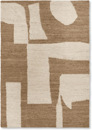 Piece Rug - 140 x 200 - Off-white/Toffee Ferm Living