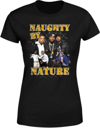 Naughty By Nature Damen T-Shirt - Schwarz - XXL