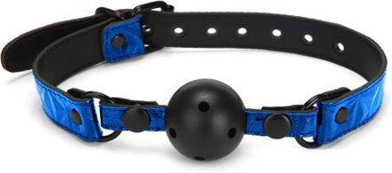 Whipsmart Diamond Ball Gag Blue