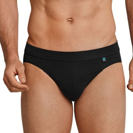 Schiesser Long Life Cotton Rio Brief Sort bomuld Small Herre