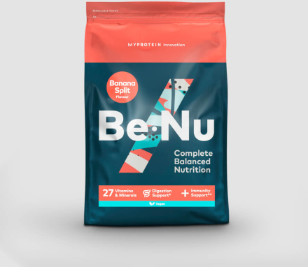BeNu Complete Nutrition Vegan Shake - 5servings - Banana Split