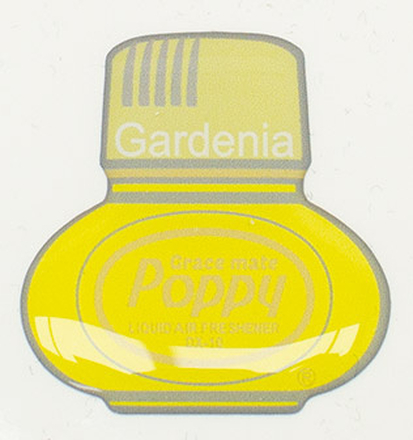 Klistermärke Poppy Grace Mate Gardenia