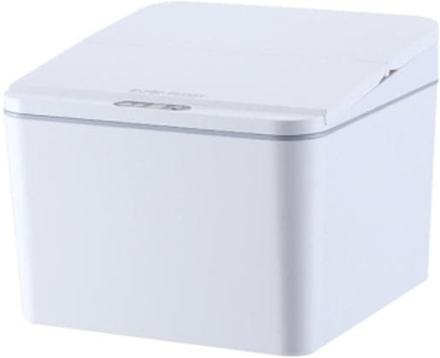 EXPED SMART Desktop Smart Induction Electric Storage Box Car Trash Can, Colour: 4L Charge Version (White)