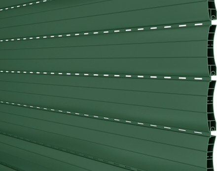 Tapparella classica PVC avvolgibile 4.5kg/mq SERENA VERDE Verde L123xH27.5cm (Kit agg.)