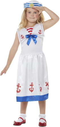 High Seas Sailor Kostyme til Barn - 7-9 ÅR