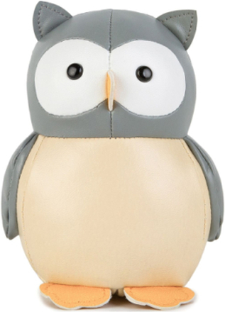 Tiny Friends - Colette The Owl Toys Soft Toys Stuffed Animals Grey Little Big Friends