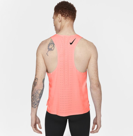 Nike AeroSwift Men's Running Vest - Pink