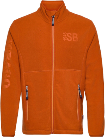 Fleece Jacket Sweat-shirts & Hoodies Fleeces & Midlayers Oransje Sebago*Betinget Tilbud