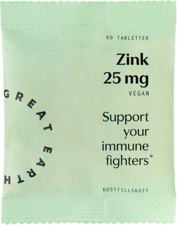 Great Earth Zink 25 mg 60 pcs